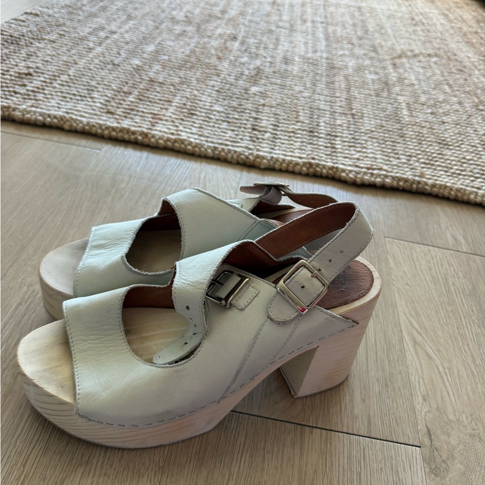 Free People chunky heels